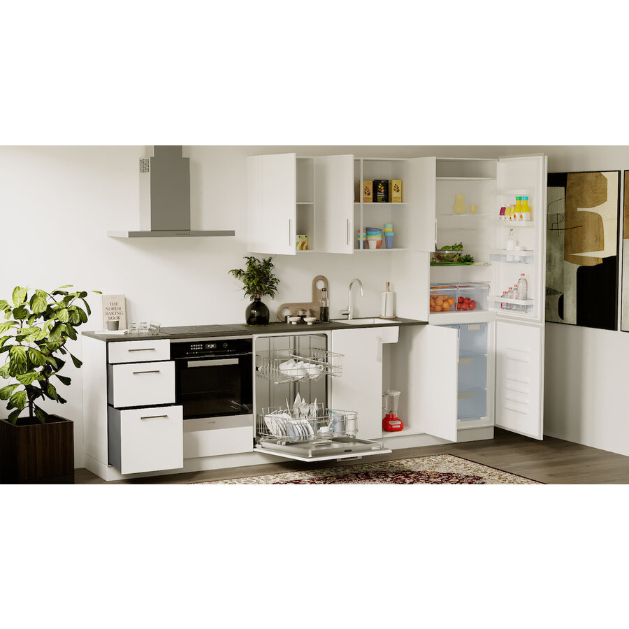 Turin Basil Rechte Keuken Alpine Wit Turin Basil Rechte Keuken Alpine Wit