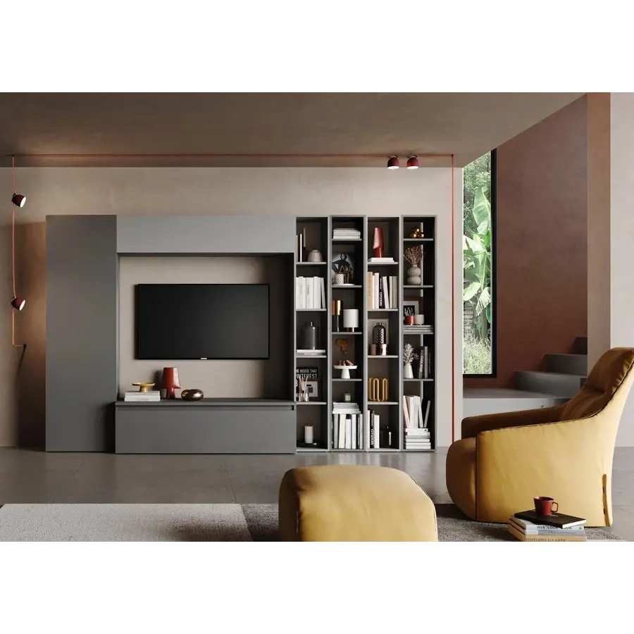 Infinity 2.0 Breed Staande Kolomkast Ardesia Infinity 2.0 Breed Staande Kolomkast Ardesia