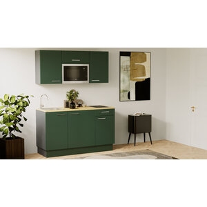 Artego Design Soft Pro Kaneel Rechte Keuken Groen