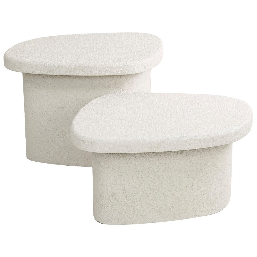 Stone Organic Salontafel Set Stone Organic Salontafel Set