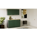 Artego Design Soft Pro Nigella Rechte Keuken Groen Artego Design Soft Pro Nigella Rechte Keuken Groen