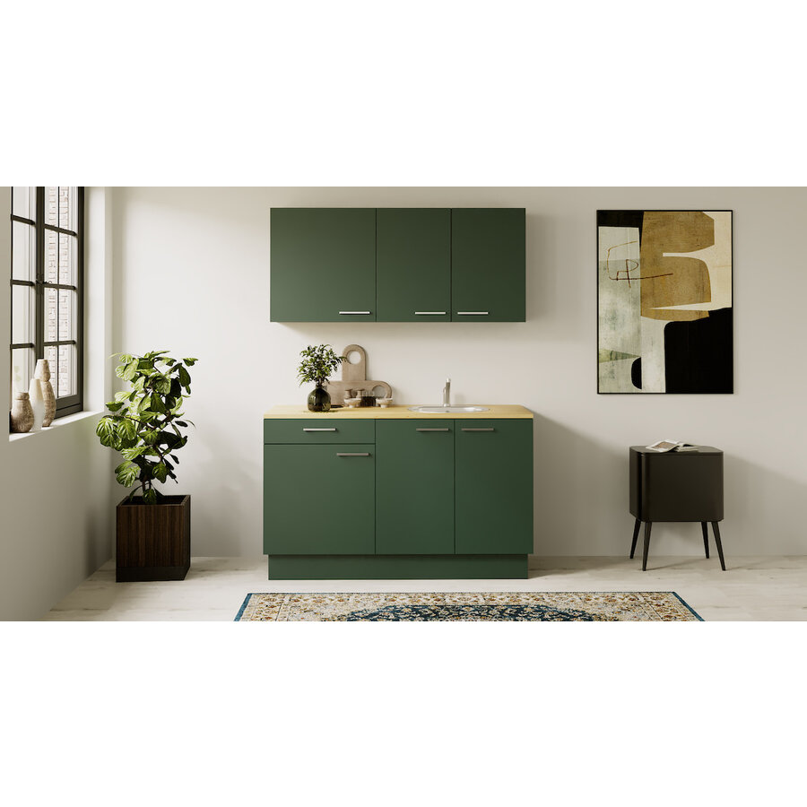 Soft Pro Nigella Rechte Keuken Groen Soft Pro Nigella Rechte Keuken Groen