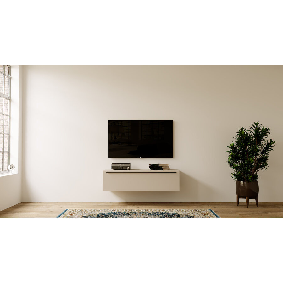 Levana Cashmere 120 cm TV Wandmeubel Levana Cashmere 120 cm TV Wandmeubel