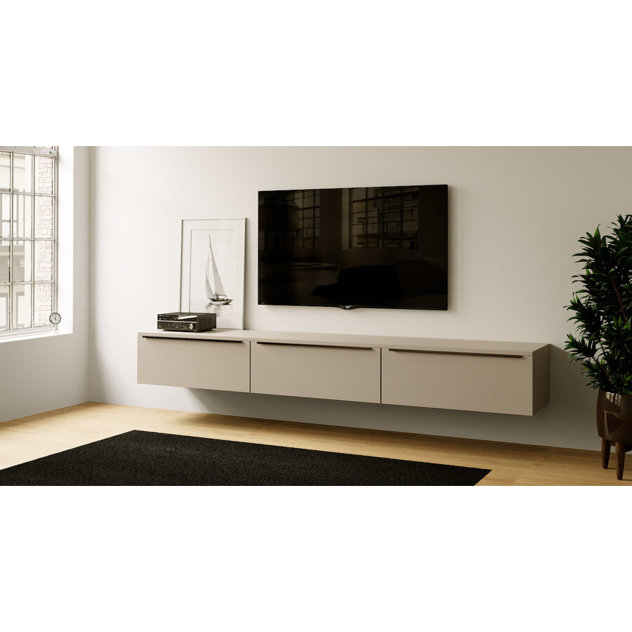 Levana Cashmere 300 cm TV Wandmeubel Levana Cashmere 300 cm TV Wandmeubel