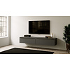 Grafiet 240 cm TV Wandmeubel