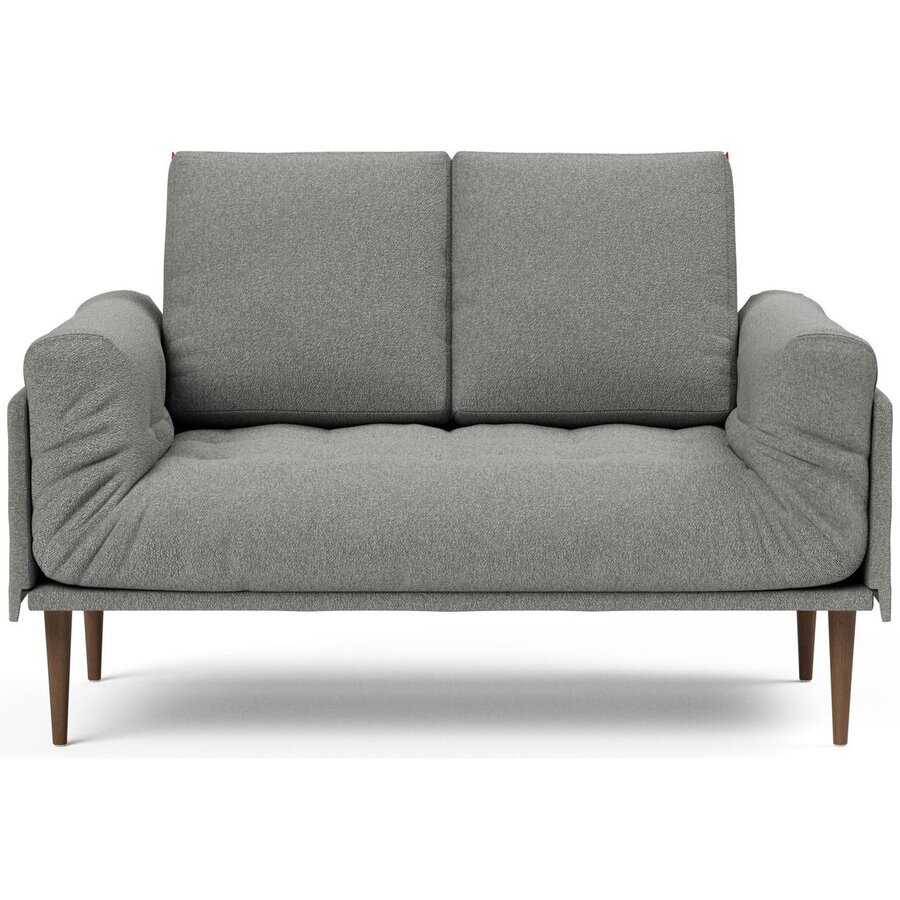 Rollo Styletto Slaapbank Grijs Bouclé Rollo Styletto Slaapbank Grijs Bouclé