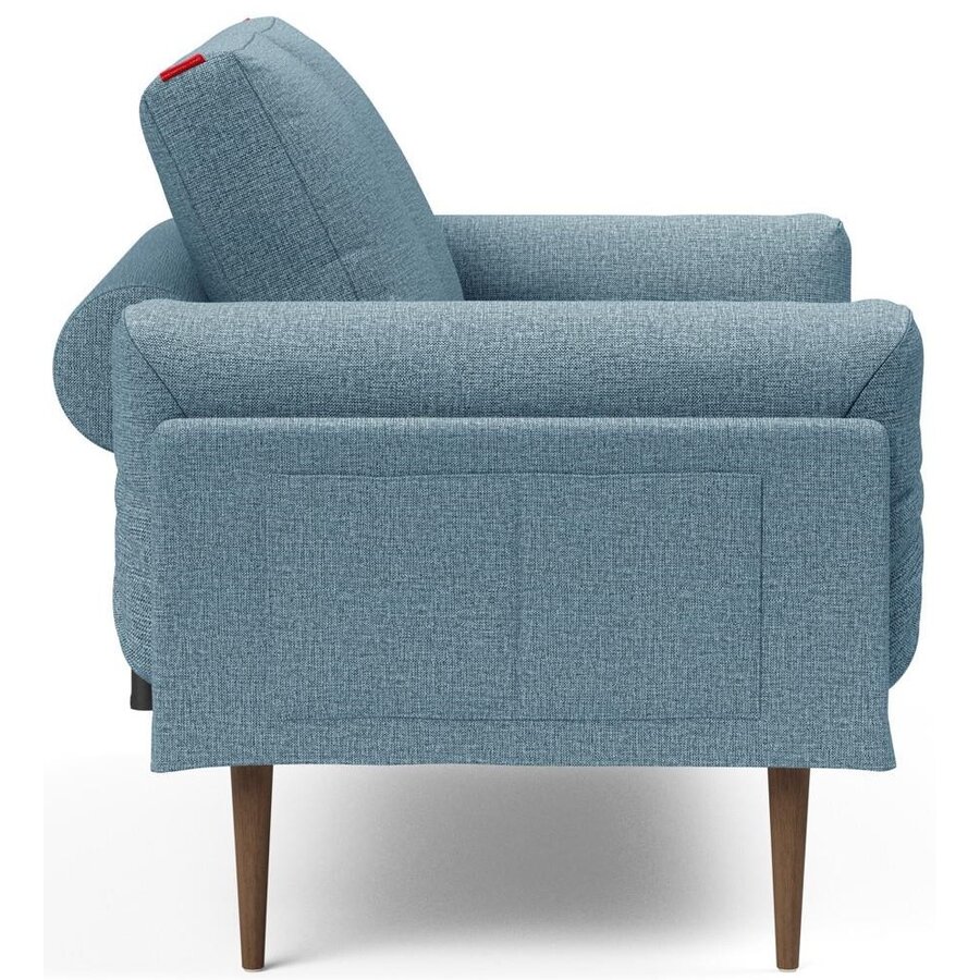 Rollo Styletto Slaapbank Lichtblauw Rollo Styletto Slaapbank Lichtblauw