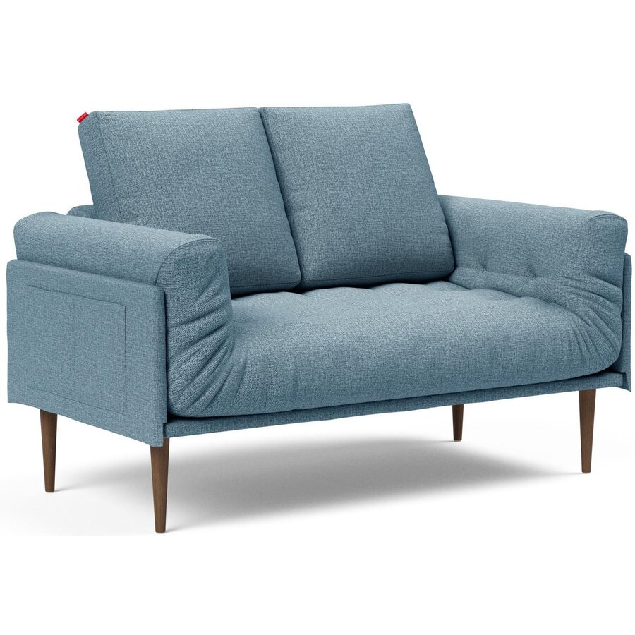 Rollo Styletto Slaapbank Lichtblauw Rollo Styletto Slaapbank Lichtblauw