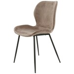 Davidi Design Ela Champagne Velvet Eetkamerstoel Davidi Design Ela Champagne Velvet Eetkamerstoel