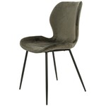 Davidi Design Ela Antraciet Velvet Eetkamerstoel Davidi Design Ela Antraciet Velvet Eetkamerstoel