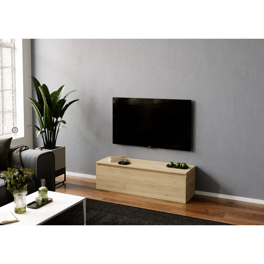 Ezra 138 cm TV Meubel Kadiz Eiken Ezra 138 cm TV Meubel Kadiz Eiken