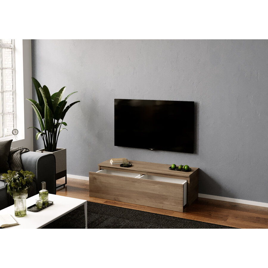 Ezra 138 cm TV Meubel Mercure Eiken Ezra 138 cm TV Meubel Mercure Eiken