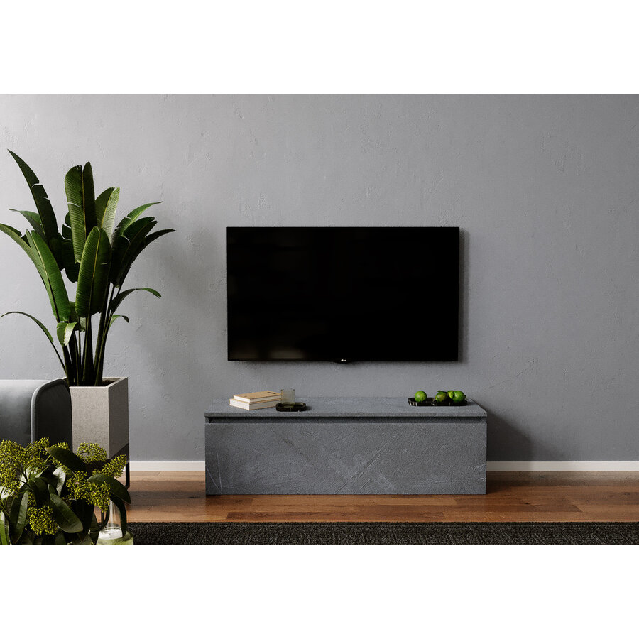 Ezra 138 cm TV Meubel Piombo Ezra 138 cm TV Meubel Piombo