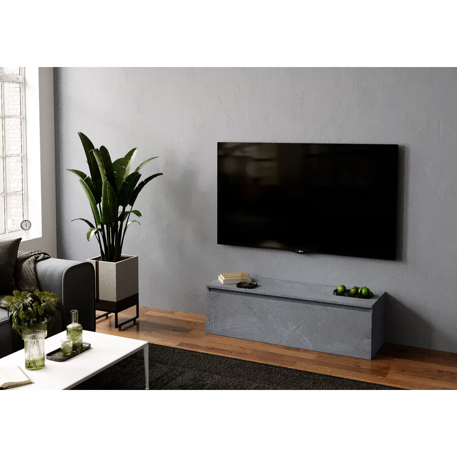 Ezra 138 cm TV Meubel Piombo Ezra 138 cm TV Meubel Piombo