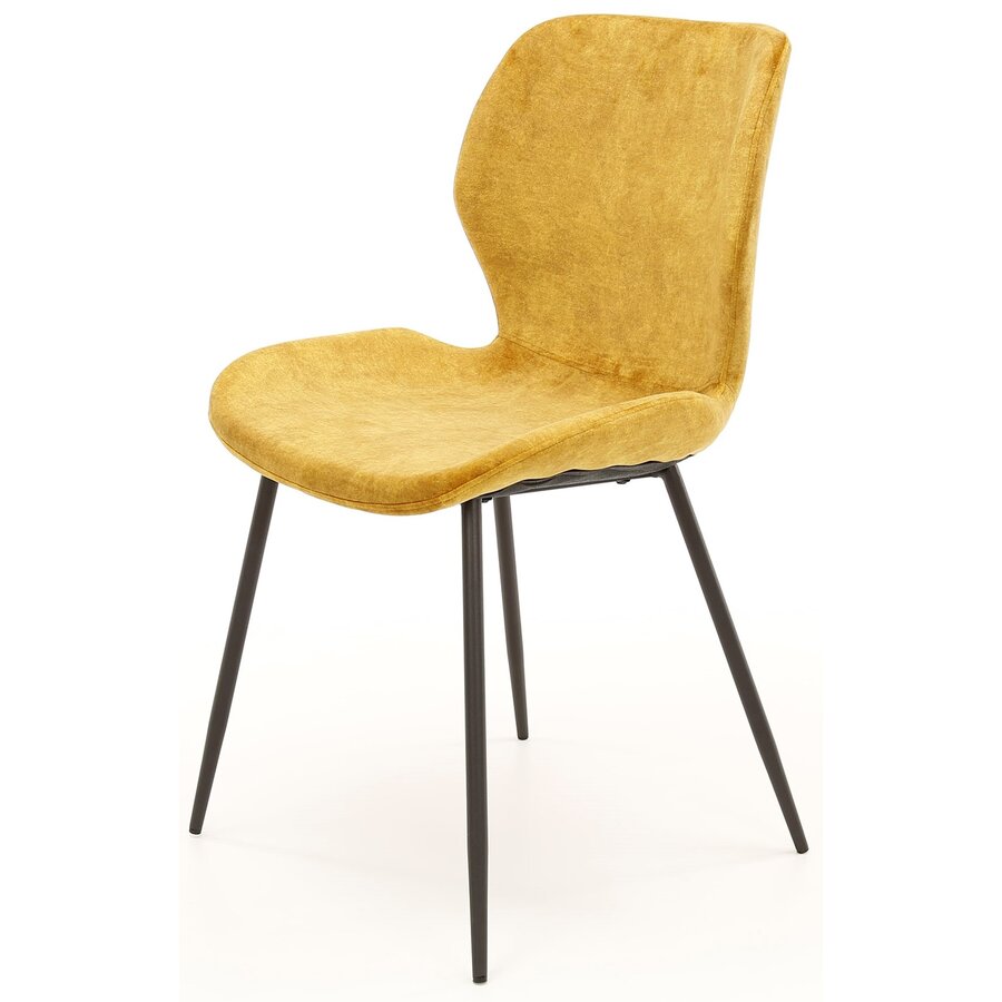 Ela Goud Velvet Eetkamerstoel Ela Goud Velvet Eetkamerstoel