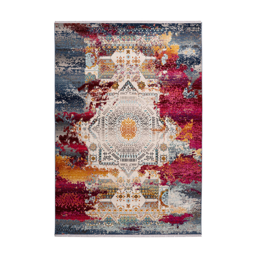 Anouk 80 x 150 cm Vloerkleed Rood Multi Anouk 80 x 150 cm Vloerkleed Rood Multi