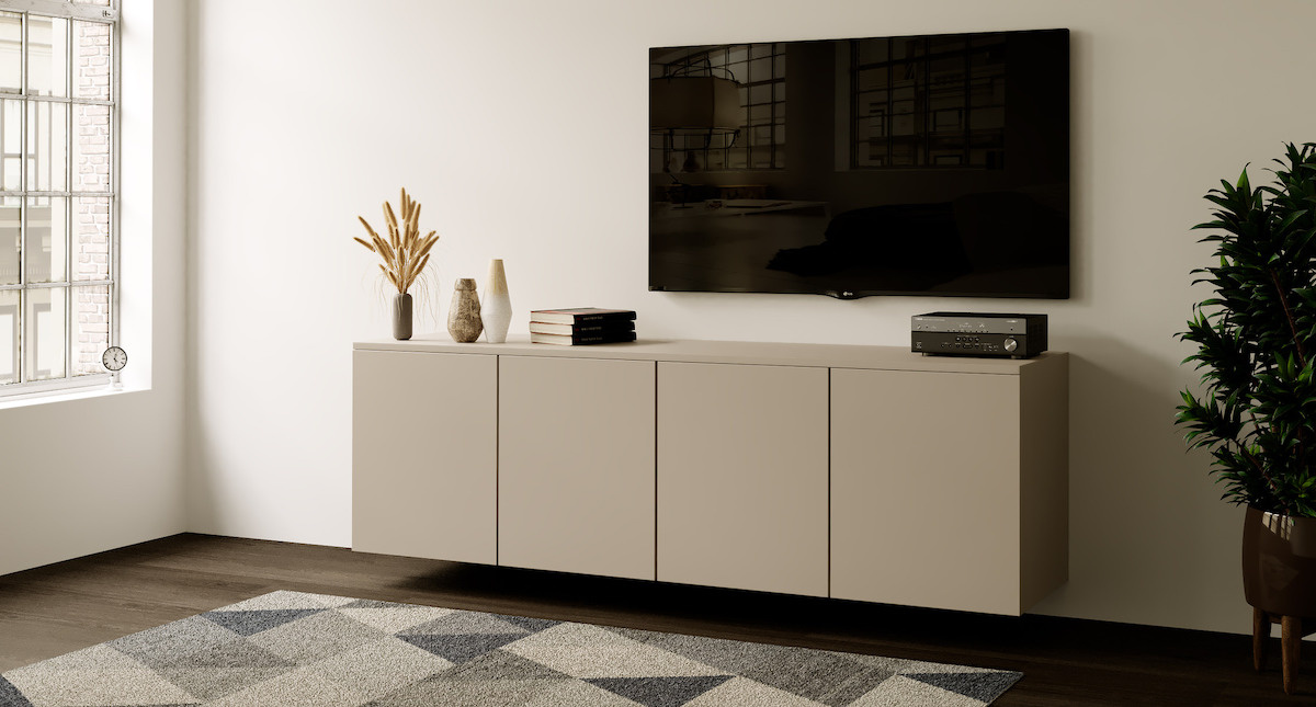 Neve Cashmere 200 cm Zwevend Dressoir