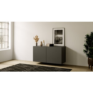 Artego Design Neve Grafiet 120 cm Zwevend Dressoir