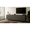 Neve Grafiet 270 cm Zwevend Dressoir