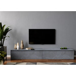 Nova Design Ezra 276 cm TV Meubel Piombo Nova Design Ezra 276 cm TV Meubel Piombo