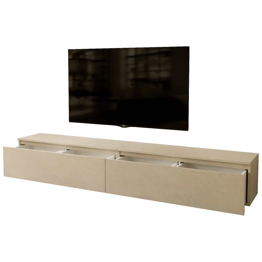 Ezra 276 cm TV Meubel Argilla