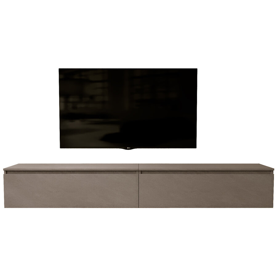 Ezra 276 cm TV Meubel Brons Ezra 276 cm TV Meubel Brons