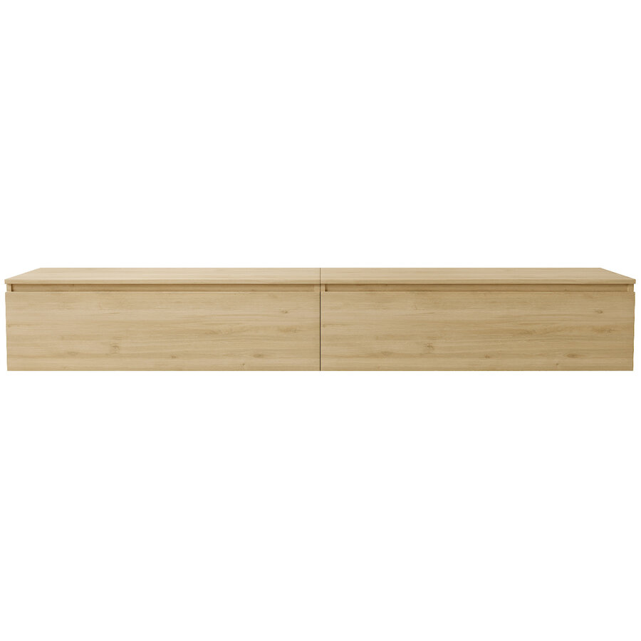 Ezra 276 cm TV Meubel Kadiz Eiken Ezra 276 cm TV Meubel Kadiz Eiken