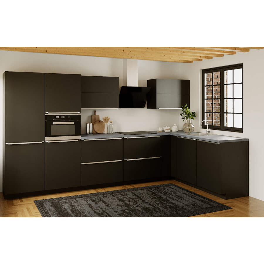 Turin Peterselie L - Keuken Zwart