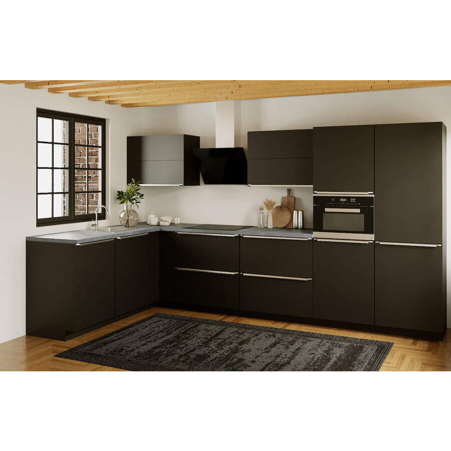 Turin Peterselie L - Keuken Zwart