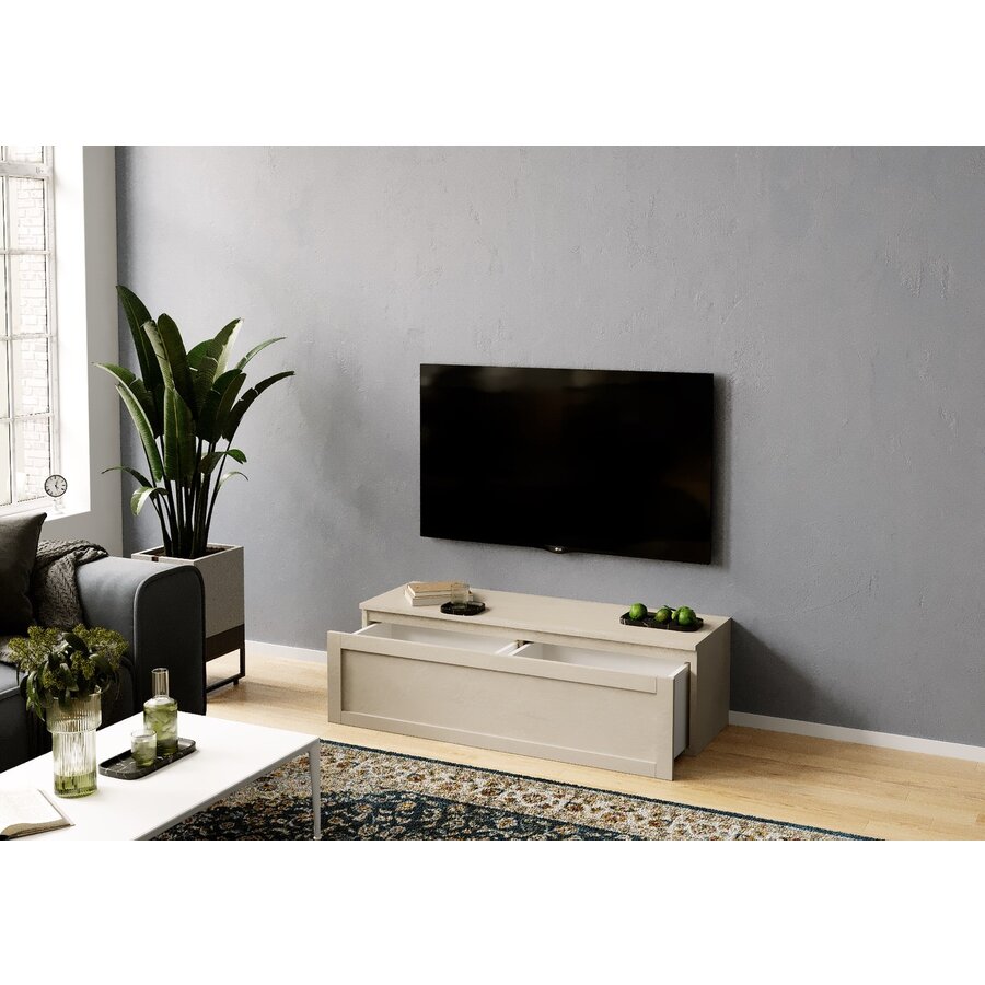 Enzo 138 cm TV meubel met Kader Argilla Enzo 138 cm TV meubel met Kader Argilla