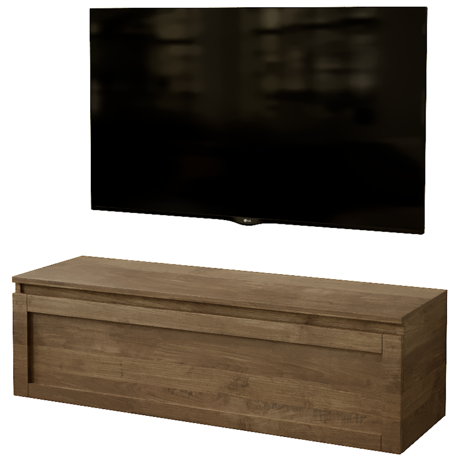 Enzo 138 cm TV meubel met Kader Mercure Eiken Enzo 138 cm TV meubel met Kader Mercure Eiken