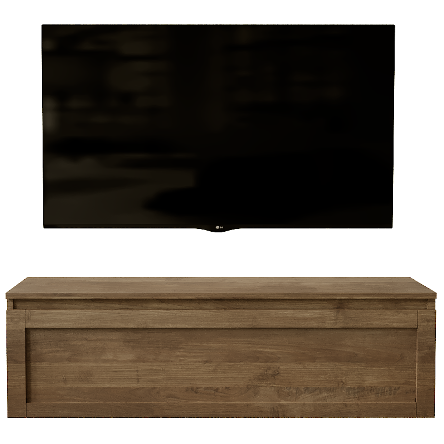Enzo 138 cm TV meubel met Kader Mercure Eiken Enzo 138 cm TV meubel met Kader Mercure Eiken