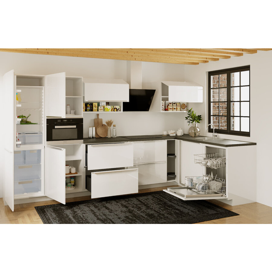 Eco Peterselie L - Keuken Hoogglans Alpine Wit Eco Peterselie L - Keuken Hoogglans Alpine Wit