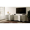Neve Hoogglans Alpine Wit 270 cm Zwevend Dressoir