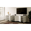 Neve Hoogglans Alpine Wit 270 cm Zwevend Dressoir