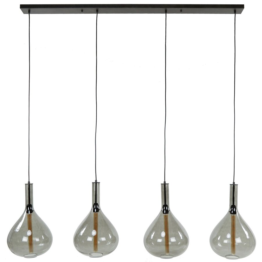 Drop Smoke Glas Hanglamp 4L Drop Smoke Glas Hanglamp 4L