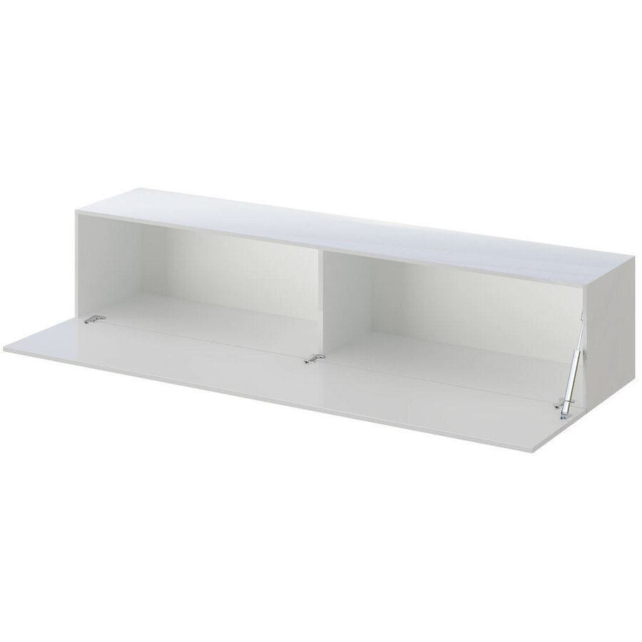 Bex TV-wandmeubel 25 Wit / Beton Bex TV-wandmeubel 25 Wit / Beton