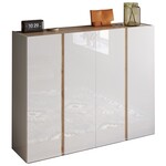 Benvenuto Design Frame Hoogglans Wit / Kadiz Schoenenkast 4-Deuren Benvenuto Design Frame Hoogglans Wit / Kadiz Schoenenkast 4-Deuren