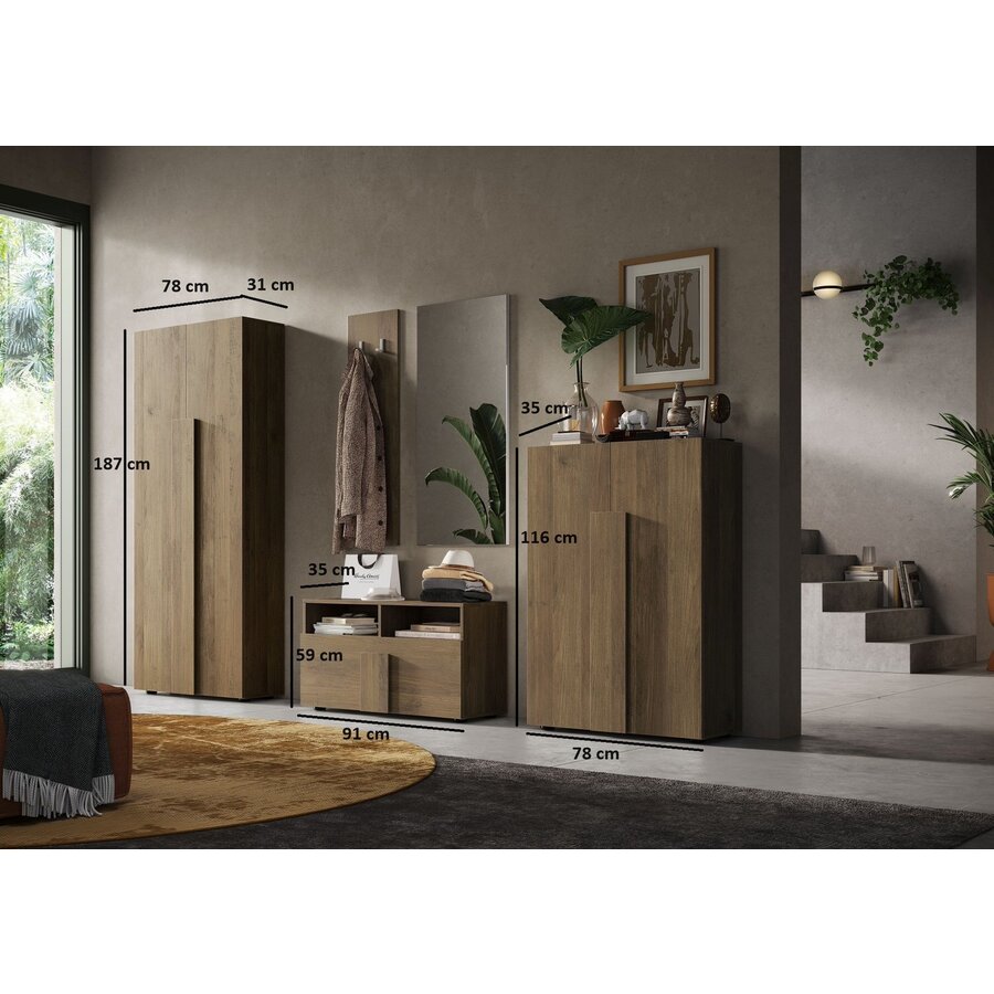 Jupiter Mercure Eiken Halmeubelset Jupiter Mercure Eiken Halmeubelset