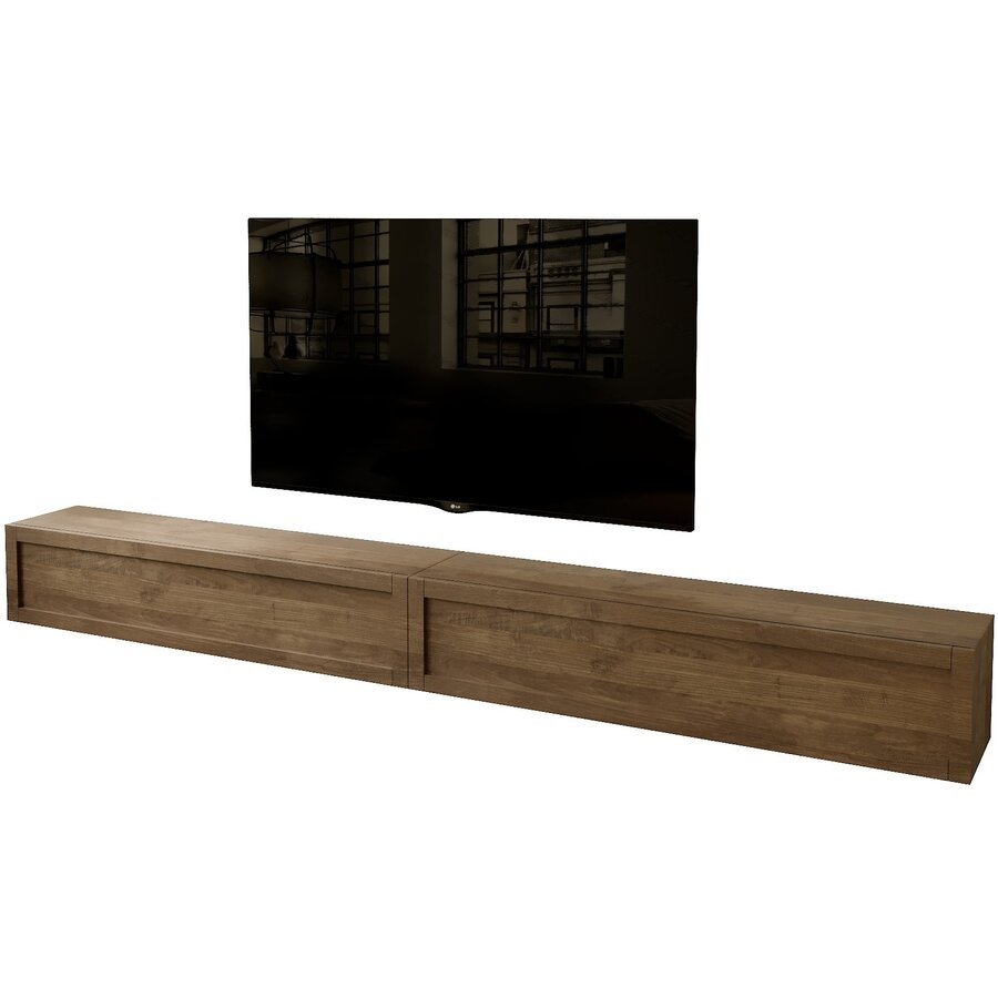 Enzo Horizontaal Wandmeubel 276 cm met Kader Mercure Enzo Horizontaal Wandmeubel 276 cm met Kader Mercure