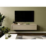 Nova Design Enzo Horizontaal Wandmeubel met Kader Argilla Nova Design Enzo Horizontaal Wandmeubel met Kader Argilla