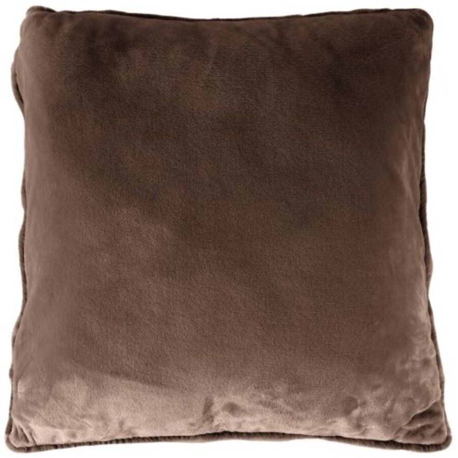 Heaven 48 x 48 cm Kussen Donker Taupe