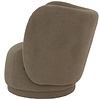 Coco Teddy Taupe Fauteuil met Voetstoel