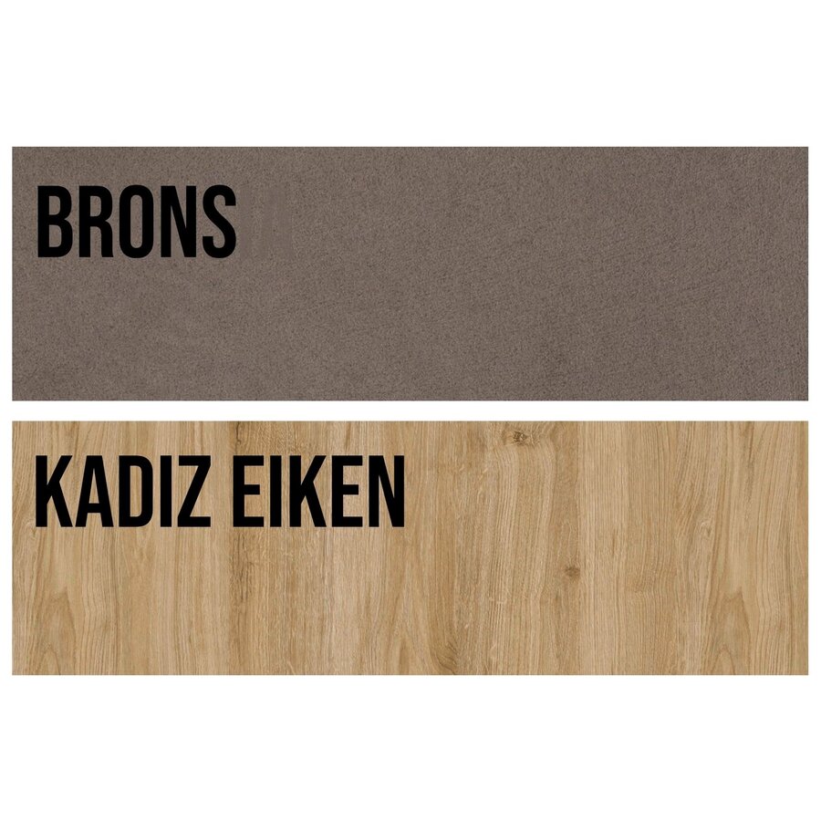 Infinity 2.0 Brons / Kadiz Eiken TV Meubel Set 09