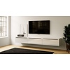 Hoogglans Alpine Wit 270 cm TV Wandmeubel