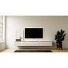 Hoogglans Alpine Wit 270 cm TV Wandmeubel