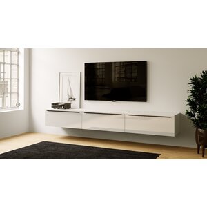 Artego Design Hoogglans Alpine Wit 300 cm TV Wandmeubel