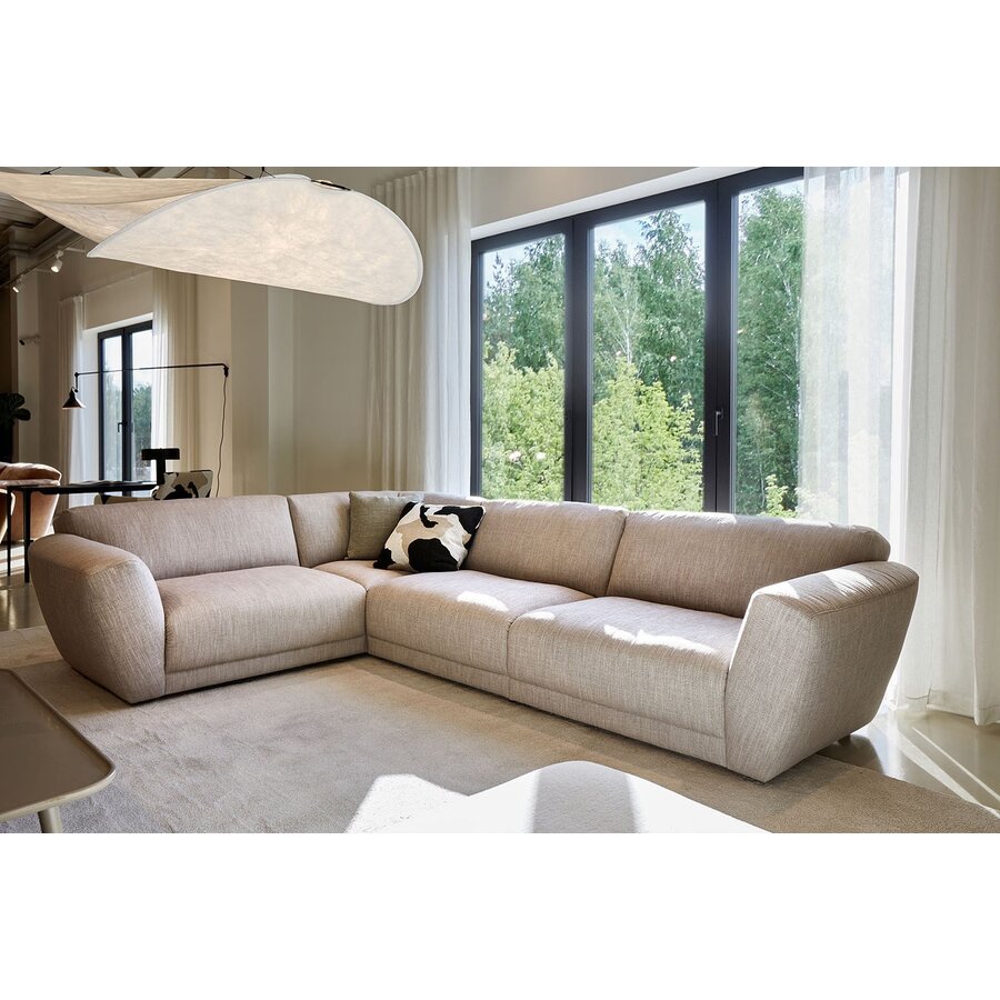 Asta Timber 3-Zits Hoekbank Links Asta Timber 3-Zits Hoekbank Links