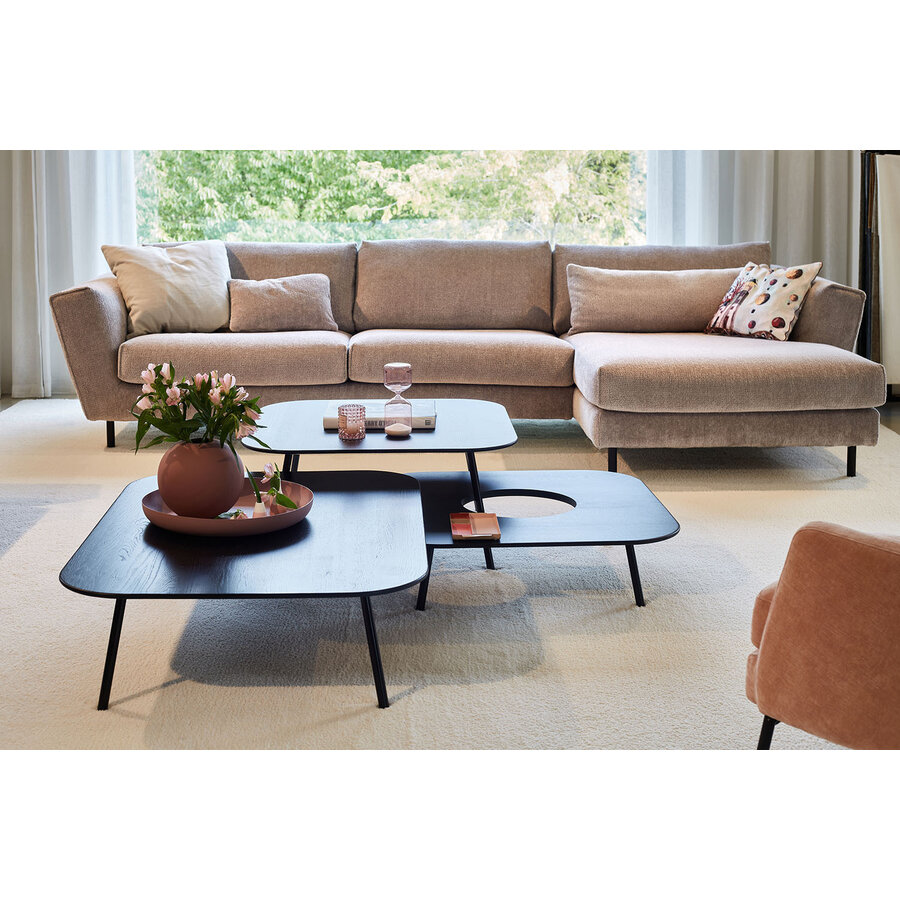 Gustav Sky Gerecycled Polyester 2-Zits Bank + Chaise Longue Rechts Gustav Sky Gerecycled Polyester 2-Zits Bank + Chaise Longue Rechts