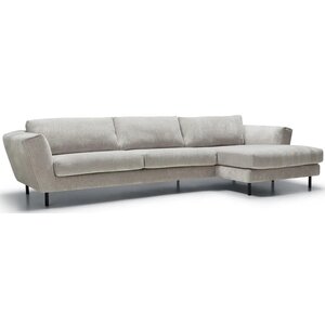 Sits Gustav Sky Gerecycled Polyester 2-Zits Bank + Chaise Longue Rechts
